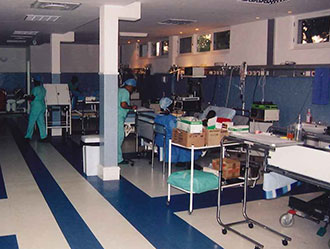 Intensive care room